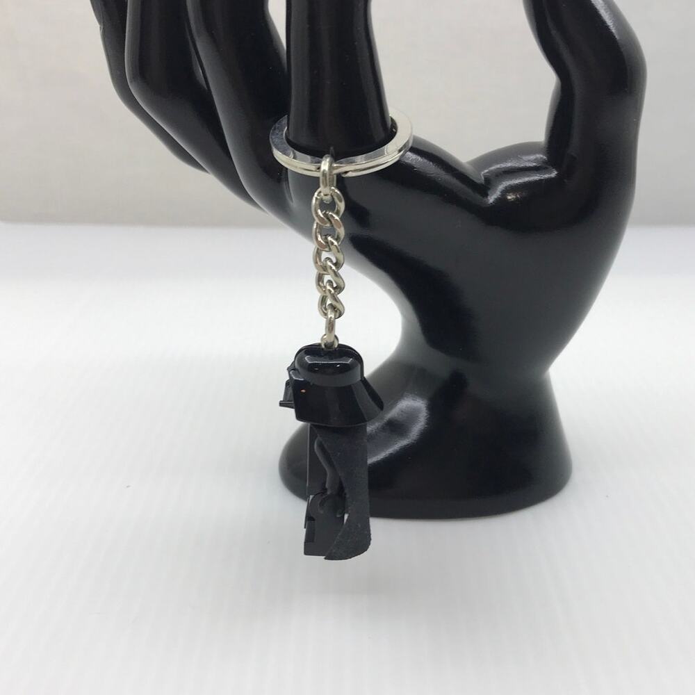 Goth Retro Lego Star Wars Darth Vader Minifigure Collectible Keychain - Picture 4 of 5